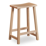 Kenzai Counter Stool made of maple wood